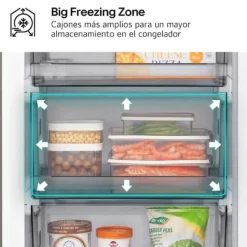 Frigorífico Combi Inox Door Cooling Clase D LG GBBSJ11DPY