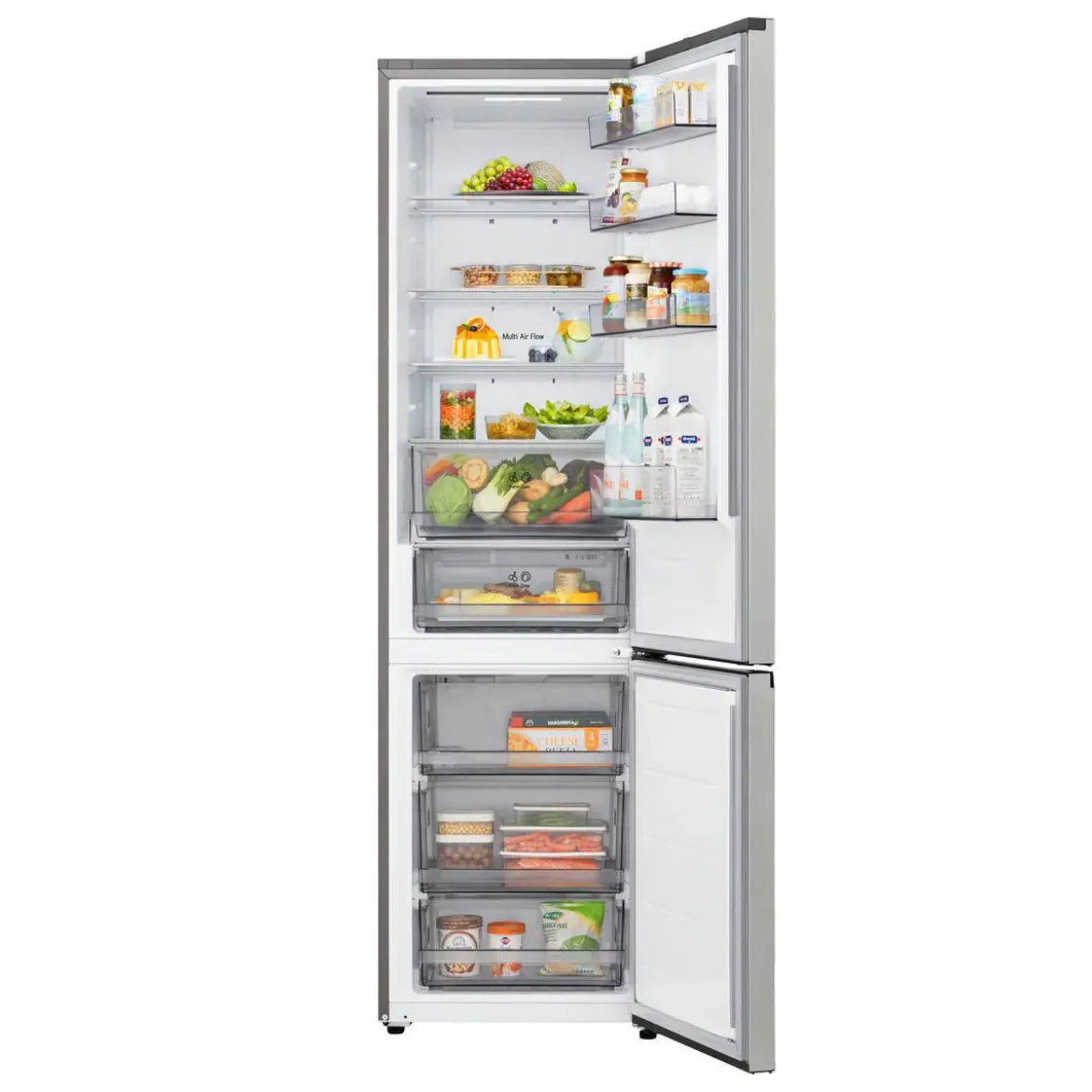 Frigorífico Combi Inox No Frost Clase D LG GBBSJ21DPY