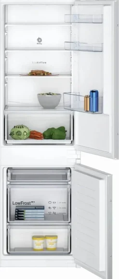 Frigorífico Combi Integrable Clase E 177,2 cm Cíclico Puerta Deslizante BALAY 3KIE711S