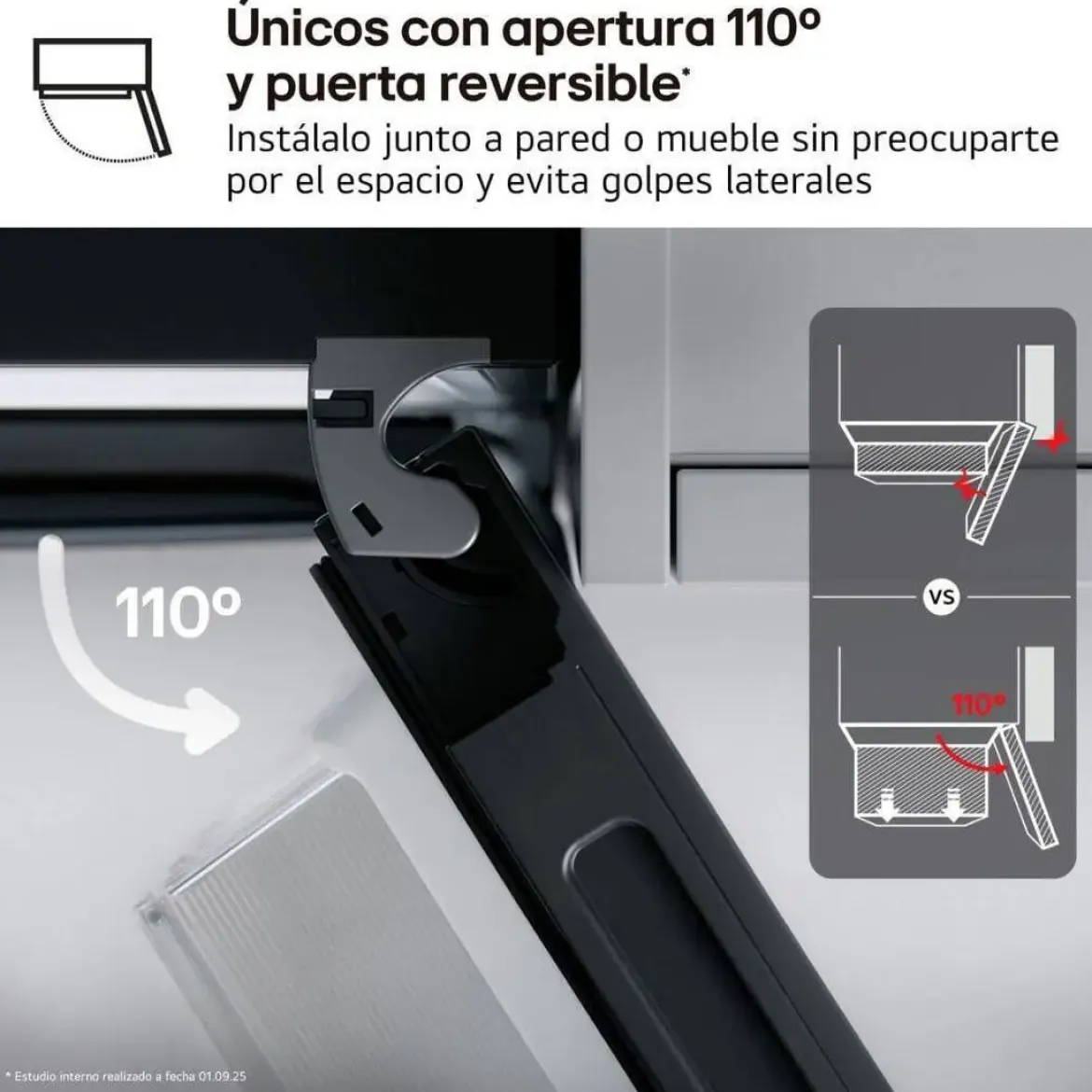 Frigorífico Combi LG G88S726AM8 No Frost Inox Antihuellas 375L Clase A