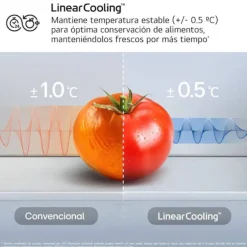 Frigorífico Combi LG Inox Door Cooling GSJ11Y