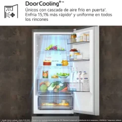 Frigorífico Combi LG Inox Door Cooling GSJ11Y
