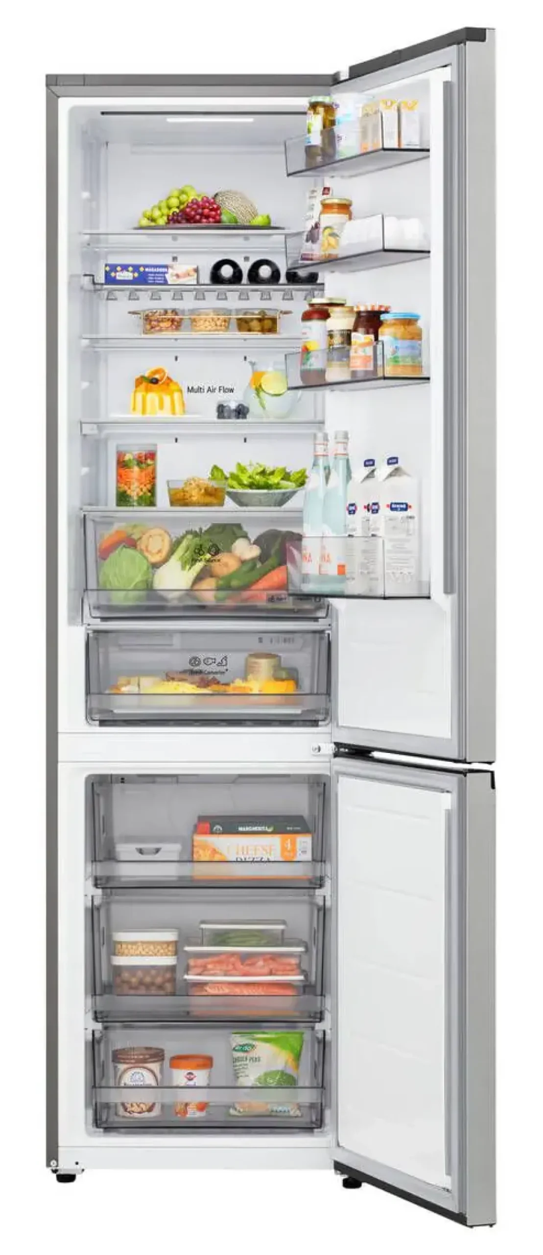 Frigorífico Combi LG 375L Inox Antihuellas GBB5322CPY Clase C
