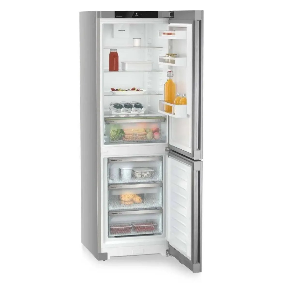 Frigorífico Combi LIEBHERR PURE No Frost SteelFinish CNSFD5203