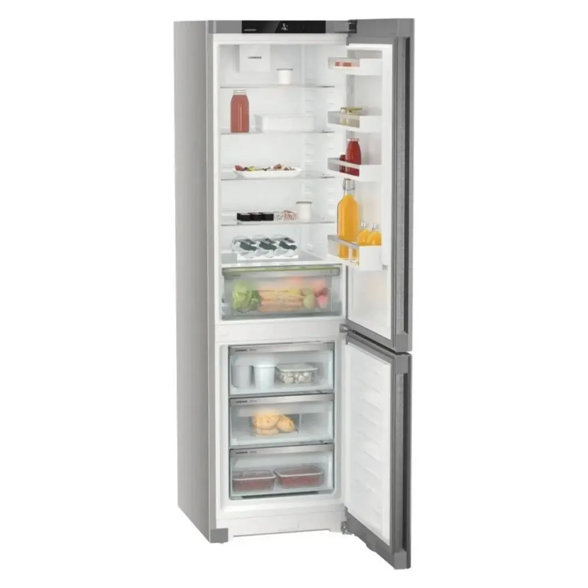 Frigorífico Combi LIEBHERR PURE No Frost Inox Clase C CNSDC5703