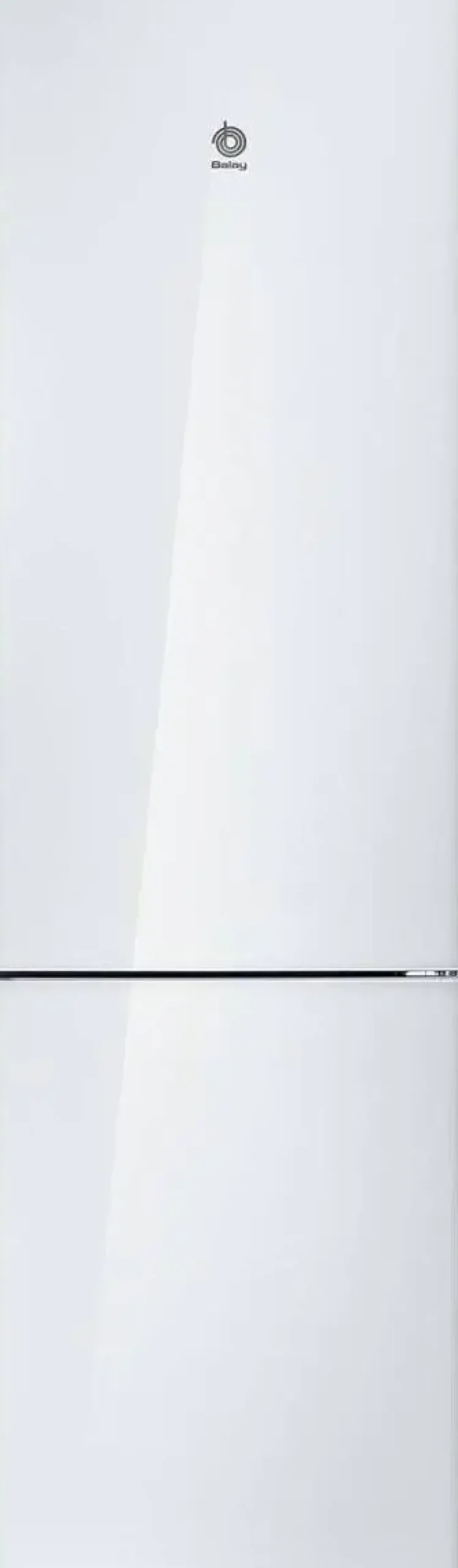 Frigorífico Combinado No Frost Cristal Blanco BALAY 3KFC869BI