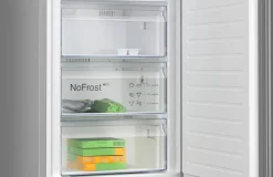 Frigorífico Combinado No Frost Cristal Blanco BALAY 3KFC869BI