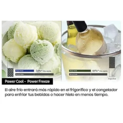 Frigorífico Combinado SAMSUNG No Frost 200cm Inox Smart WiFi RB38C603DSA