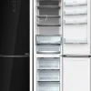 Frigorífico Combi No Frost Cristal Negro INFINITON FGC403C20BDG
