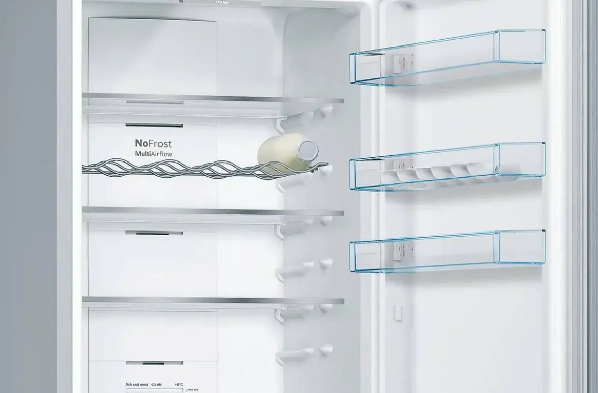 Frigorífico Combi NoFrost en Acero Inoxidable BOSCH KGN39VIDB