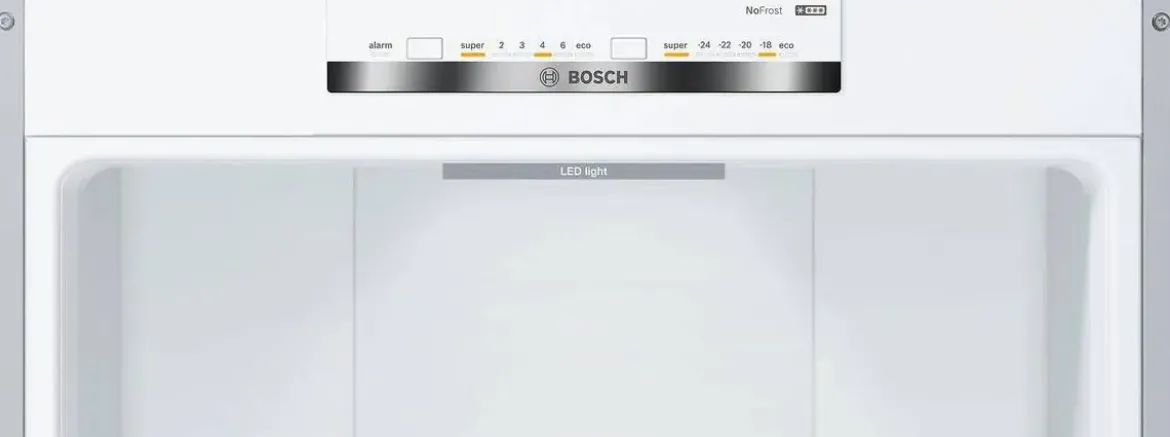 Frigorífico Combi NoFrost en Acero Inoxidable BOSCH KGN39VIDB