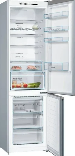 Frigorífico Combi NoFrost en Acero Inoxidable BOSCH KGN39VIDB