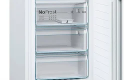 Frigorífico Combi No Frost en Blanco con Cajón VitaFresh BOSCH KGN39VWDC