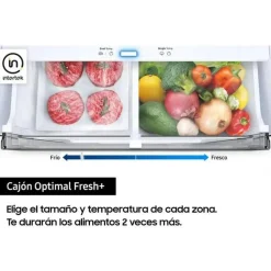 Frigorífico Combi SAMSUNG 203 cm Inox 390 Litros Clase D RB38C776DS9