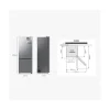 Frigorífico Combi SAMSUNG 203 cm 538 Litros Clase E RB53DG703ES9