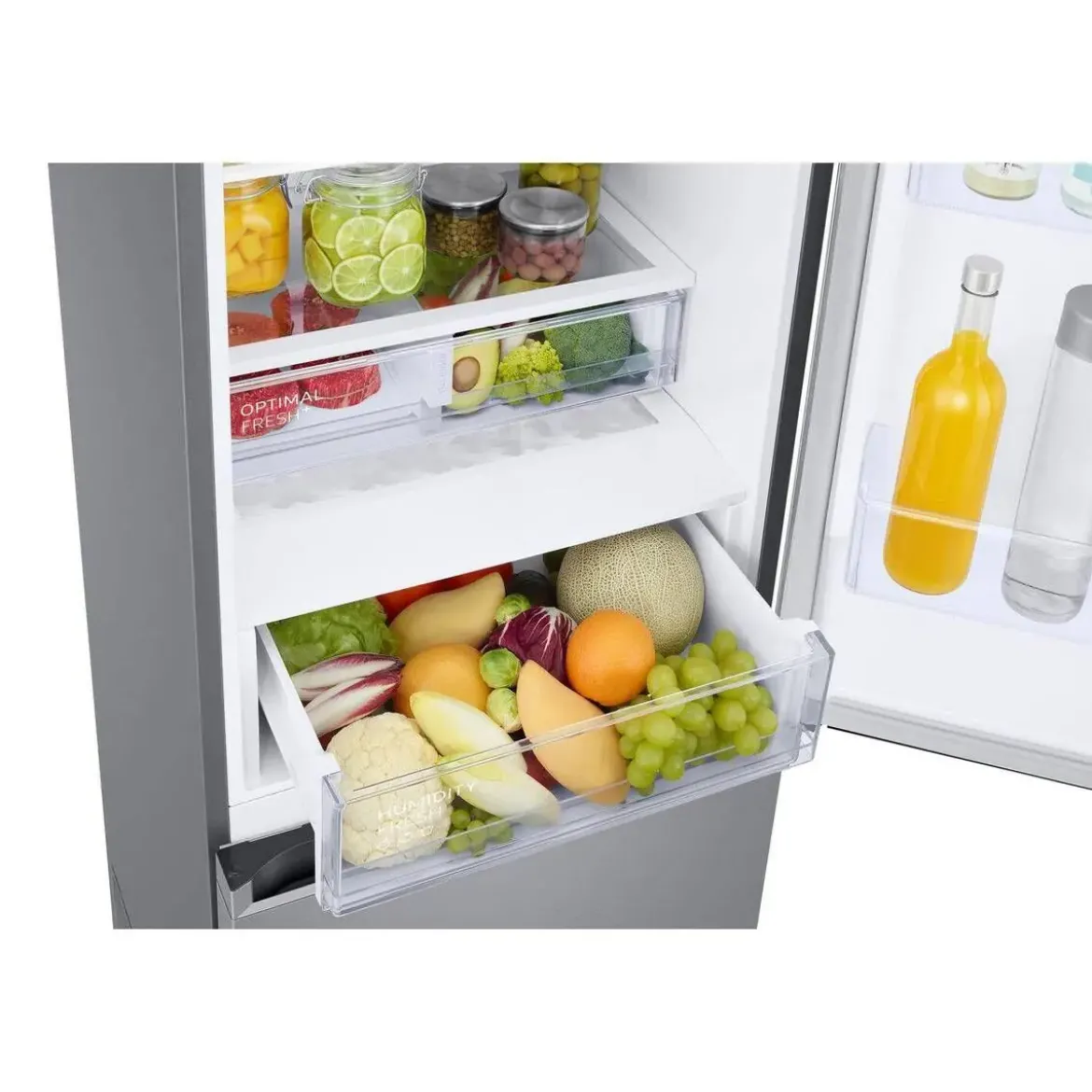 Frigorífico Combi SAMSUNG 387 L Clase A Acero Inoxidable RB38C607AS9/EF