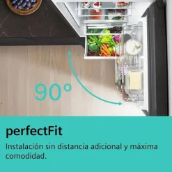 Frigorífico Combi SIEMENS NoFrost Inox Clase D 203 cm KG39NVIDG