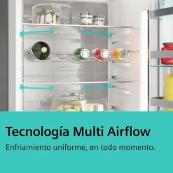 Frigorífico Combi SIEMENS NoFrost Inox Clase D 203 cm KG39NVIDG