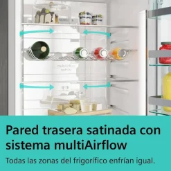 Frigorífico Combi SIEMENS NoFrost Inox Clase D 203 cm KG39NVIDG