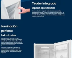 Frigorífico Combi Total No Frost Blanco Infiniton FGC345C20WEC
