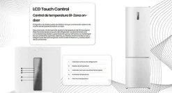 Frigorífico Combi Total No Frost Blanco Infiniton FGC345C20WEC