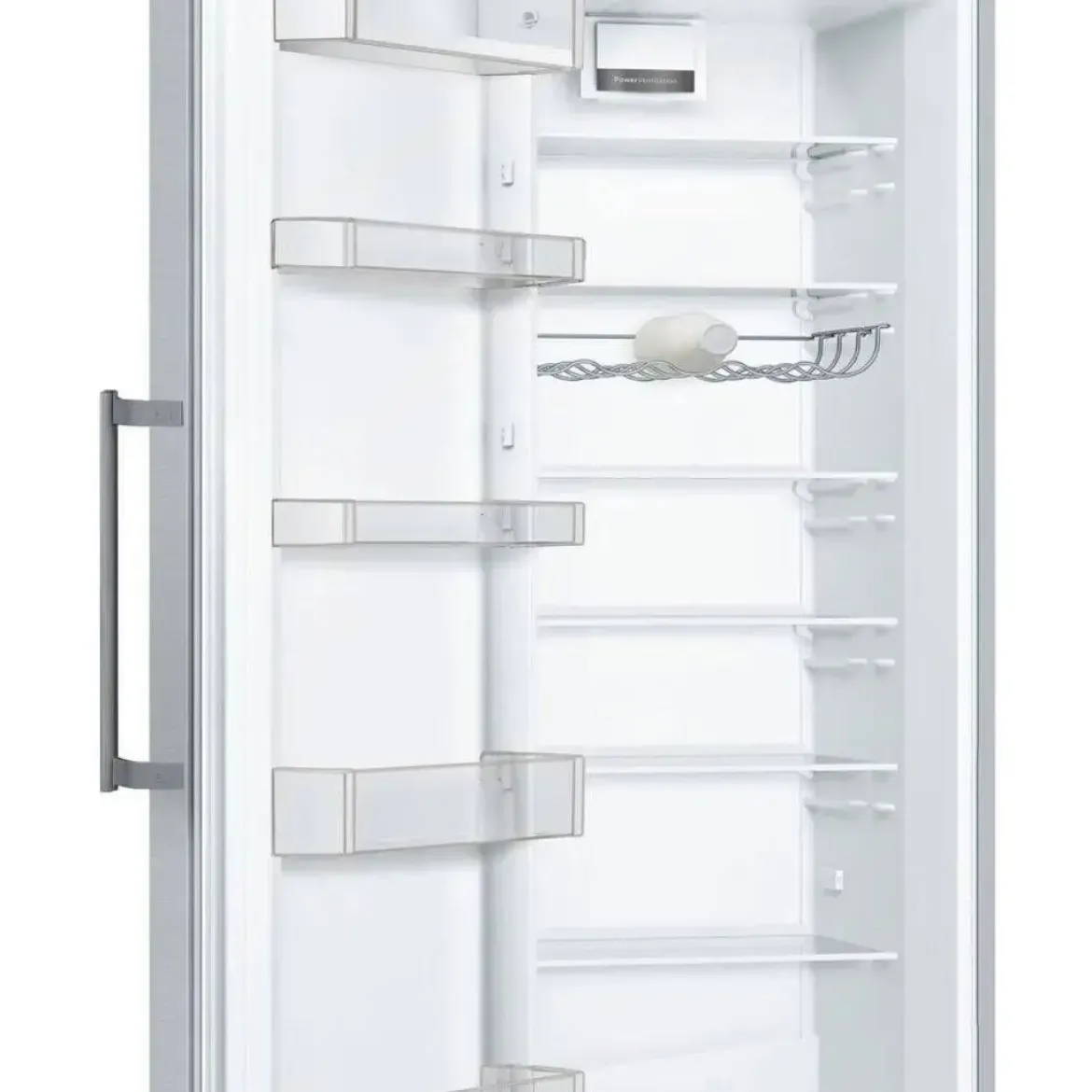 Frigorífico de 1 Puerta 186x60 cm en Acero Antihuellas BALAY 3FCE553ME