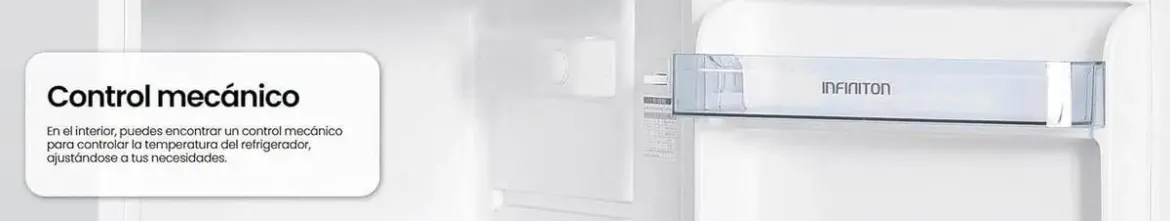 Frigorífico Dos Puertas 151L Defrost INFINITON FG151D12BEV