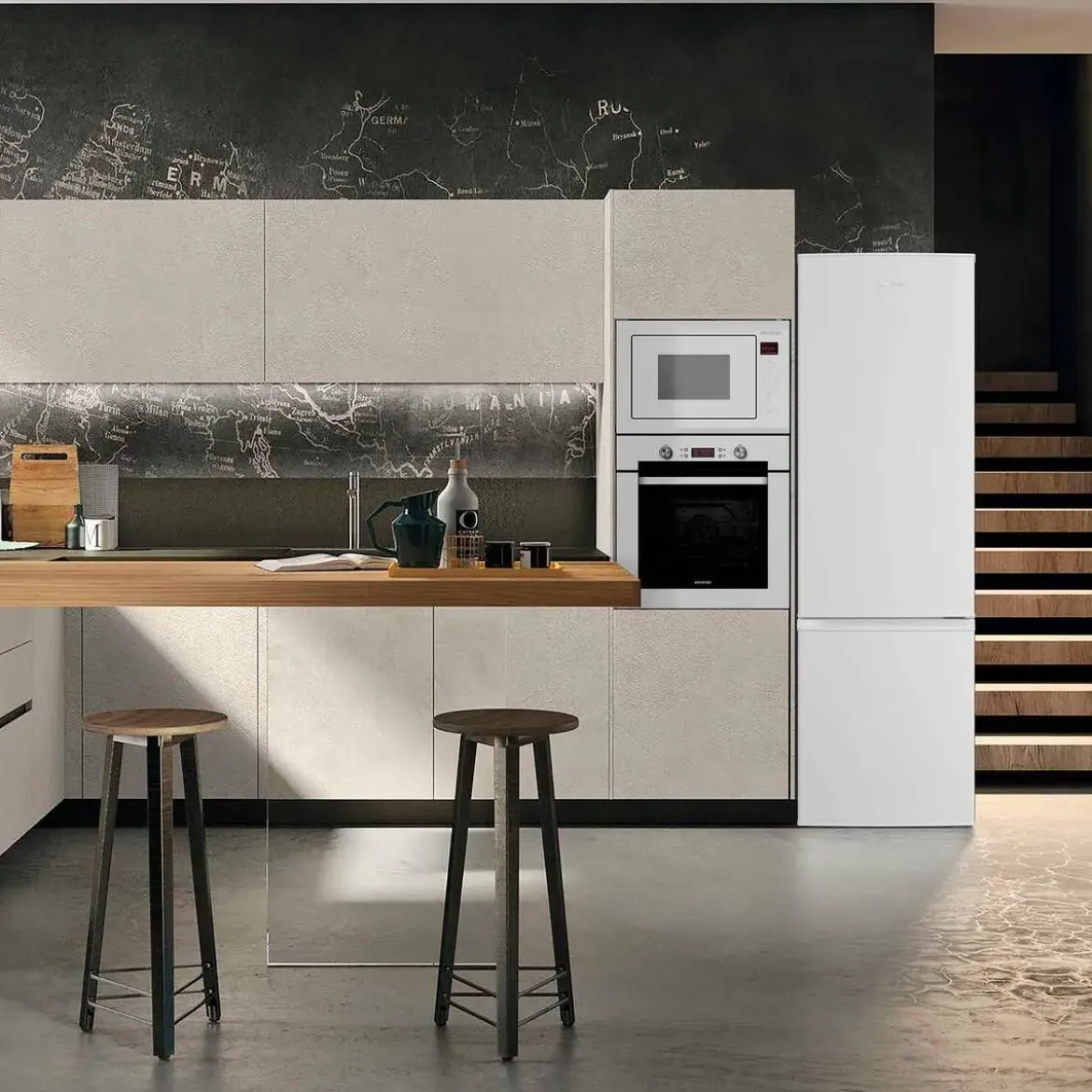 Frigorífico INFINITON Combi Cíclico 260L E FGC262C80BEP