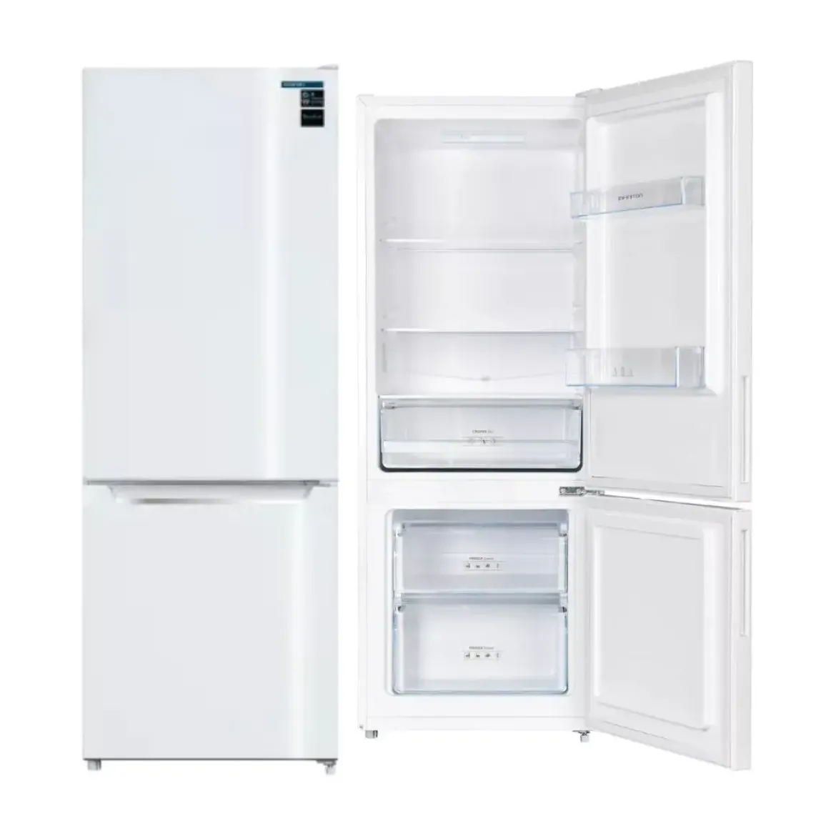 Frigorífico INFINITON Combi No Frost 205L Clase E FGC210C14BEZ