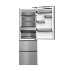 Frigorífico INFINITON Combi No Frost 401L Inox E FRD401T91XEM