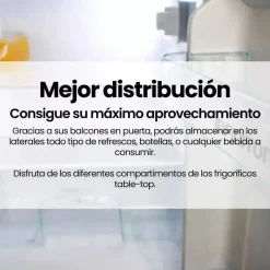 Frigorífico INFINITON 370L No Frost Inverter Blanco CL370L85WDB