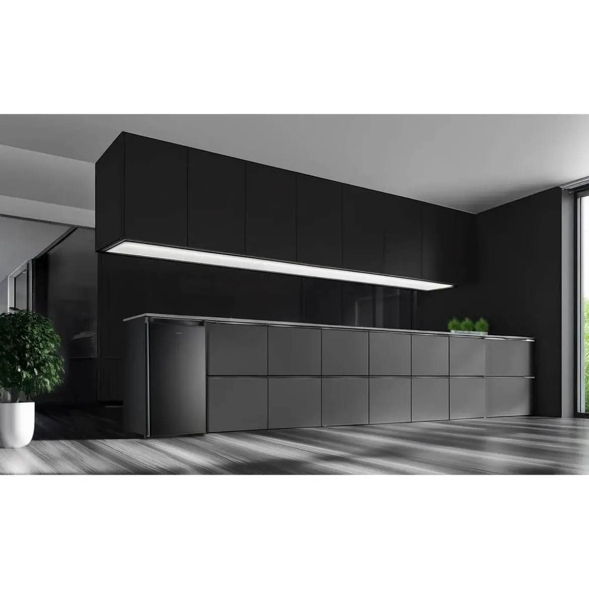 Frigorífico INFINITON 1 Puerta 83cm Clase E Negro Defrost CL92L8NEA