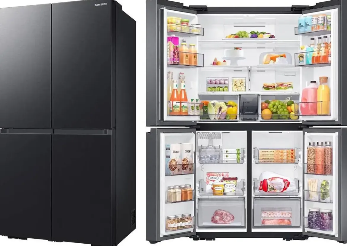 Frigorífico Samsung Side by Side 4 Puertas 649 L Grafito RF59C700EB1/ES