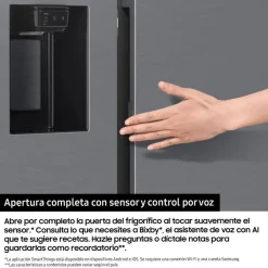 Frigorífico Side by Side SAMSUNG No Frost Inox 621L Display 9