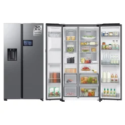 Frigorífico Side by Side SAMSUNG No Frost Inox 621L Display 9