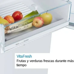 Frigorífico Una Puerta Acero Antihuellas BOSCH KSV36FIEP