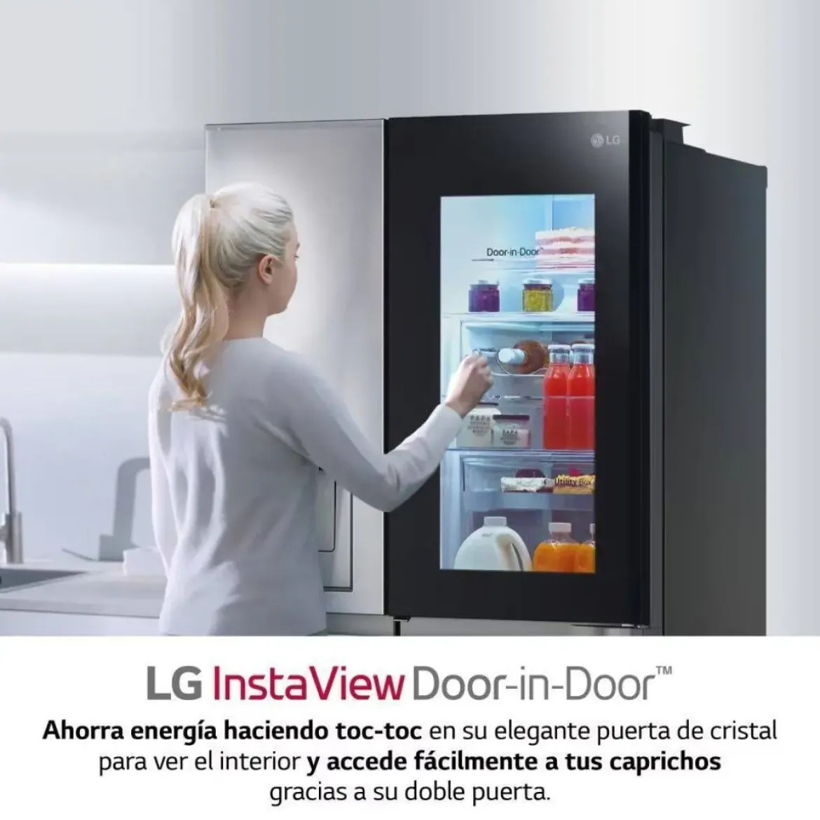 Frigorifico Americano LG Side By Side 179 cm Clase E GSXV90MBAE