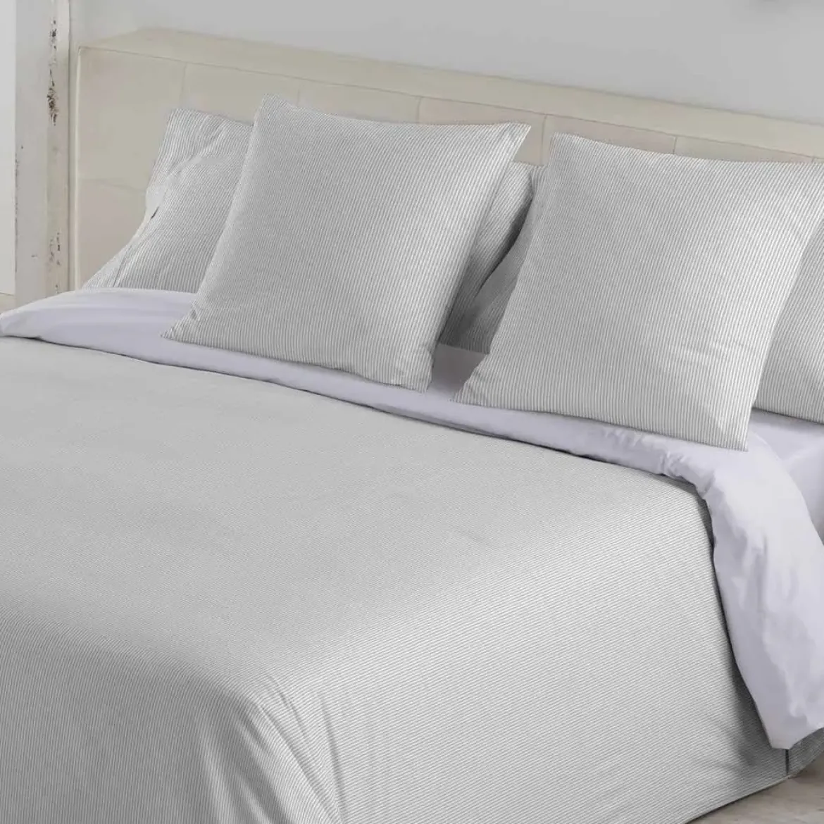 Funda Nórdica 200 Hilos Cama 135 GRETA Perla