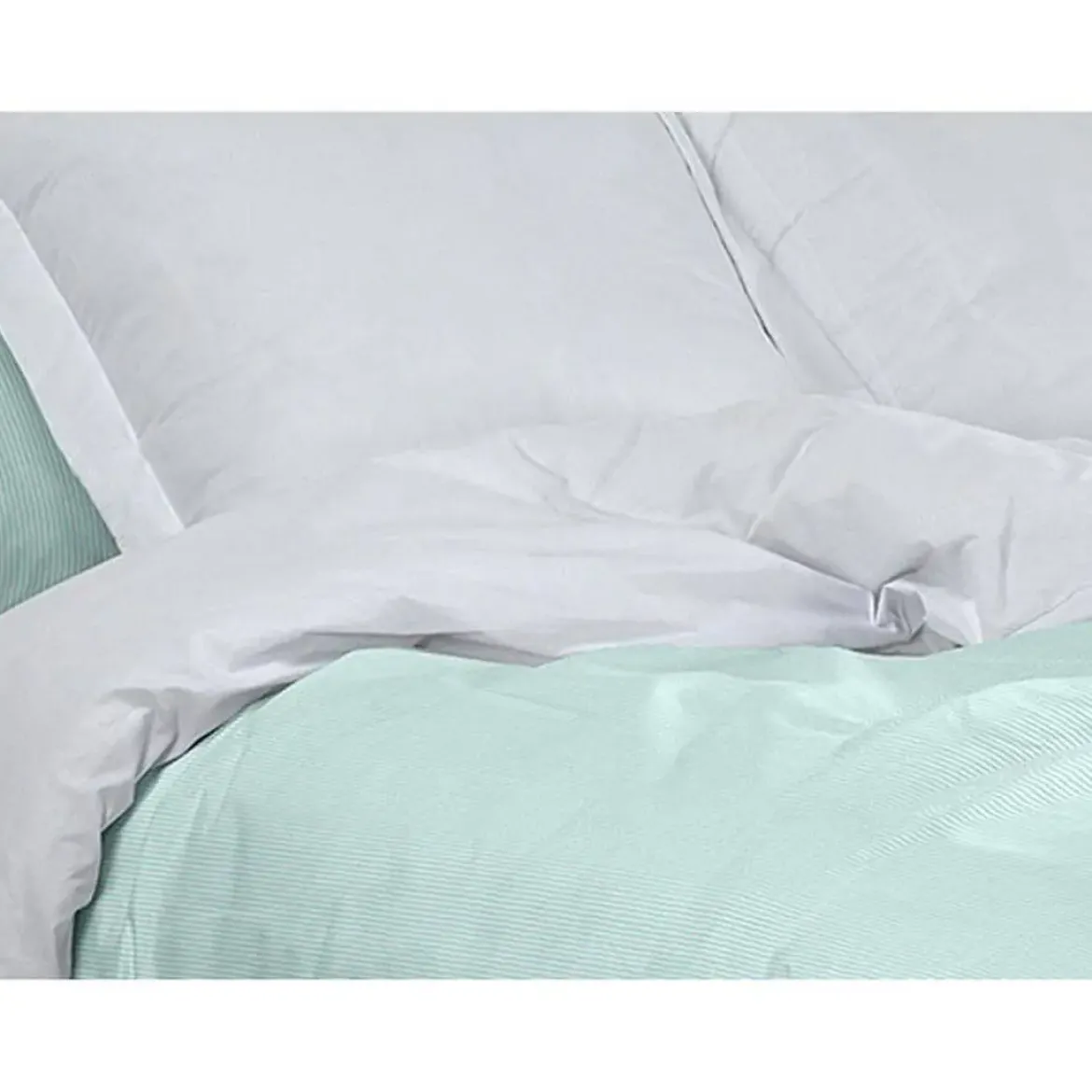 Funda Nórdica 200 Hilos Cama 90 GRETA Aqua