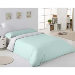 Funda Nórdica 200 Hilos Cama 90 GRETA Aqua