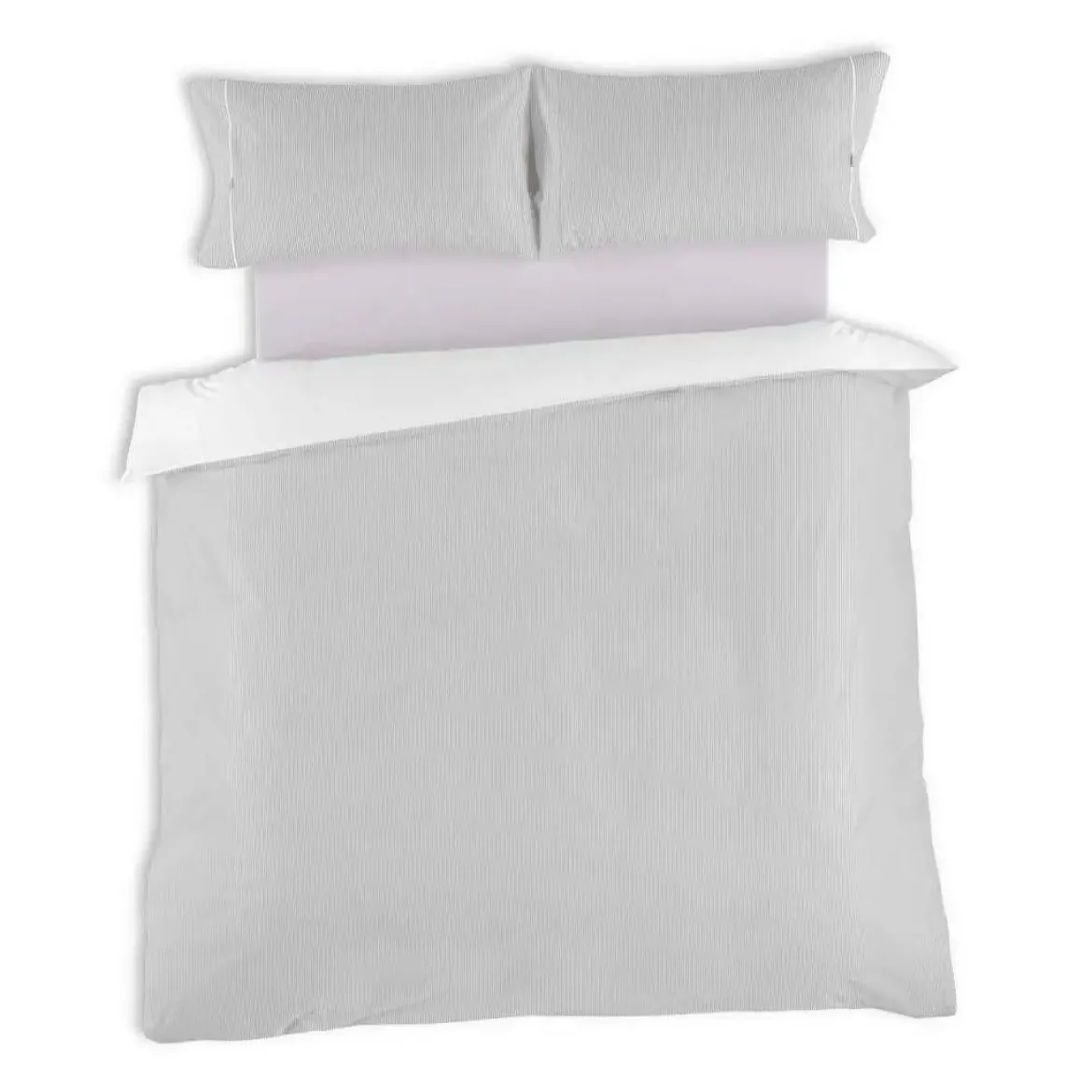 Funda Nórdica 200 Hilos Cama 150 GRETA Perla