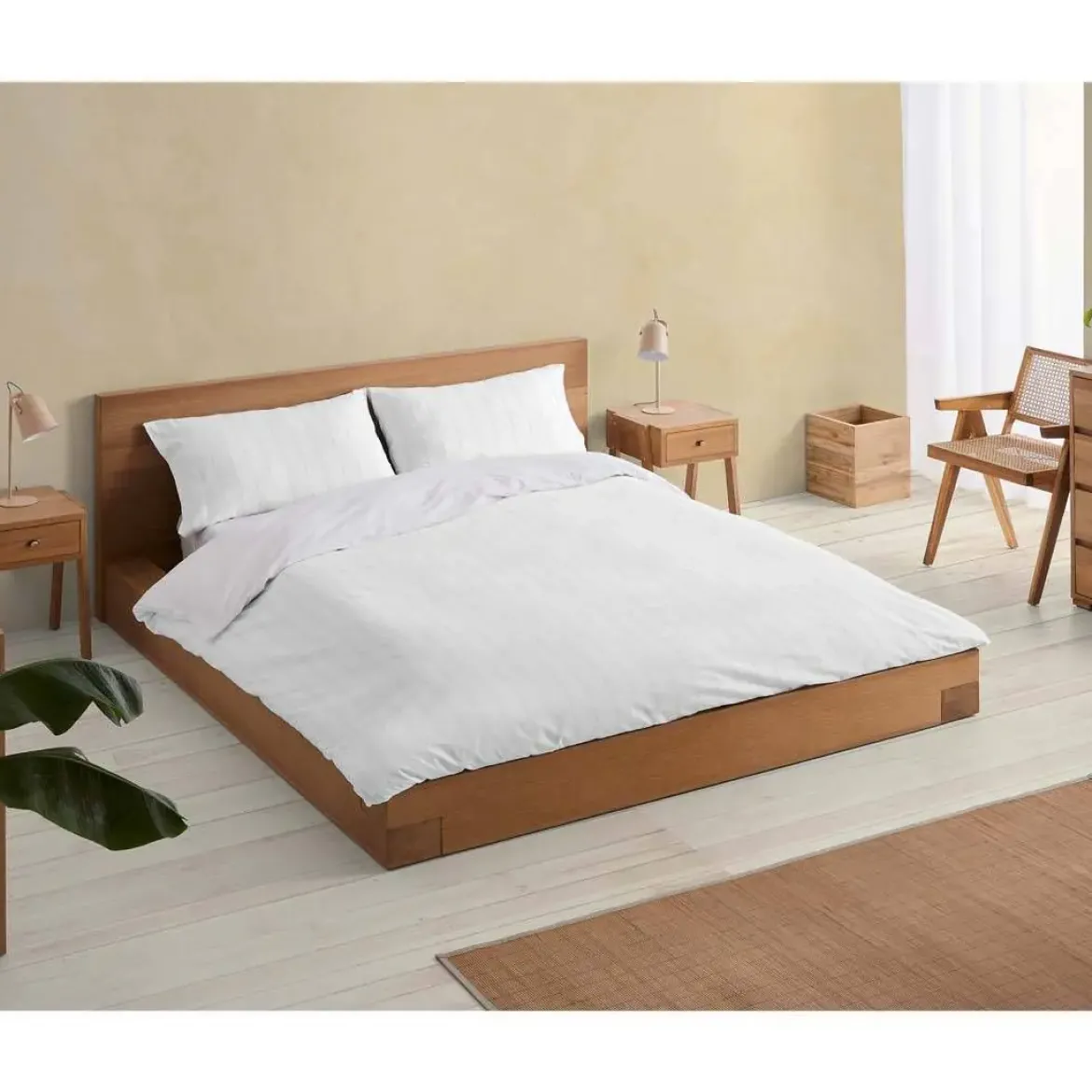 Funda Nórdica 200 Hilos Cama 150 RITA Piedra
