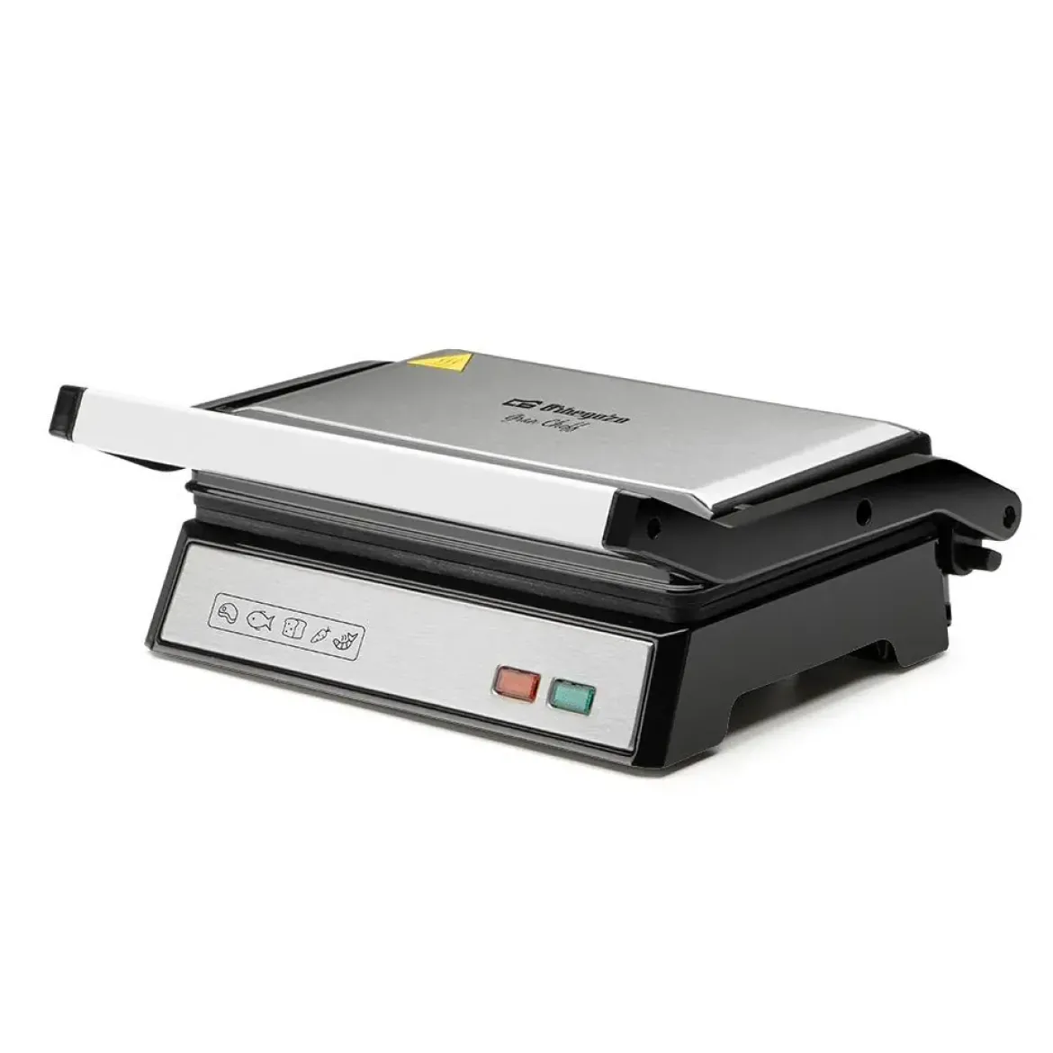 Grill Orbegozo 1000W Inox Apertura 180º GR3260