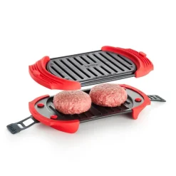 Grill para Microondas Color Rojo 3-4 Personas LEKUE 881800