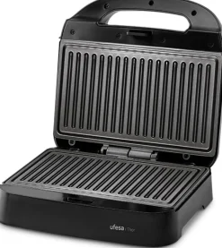 Grill UFESA THOR 750W Parrilla Panini Antiadherente Compacta