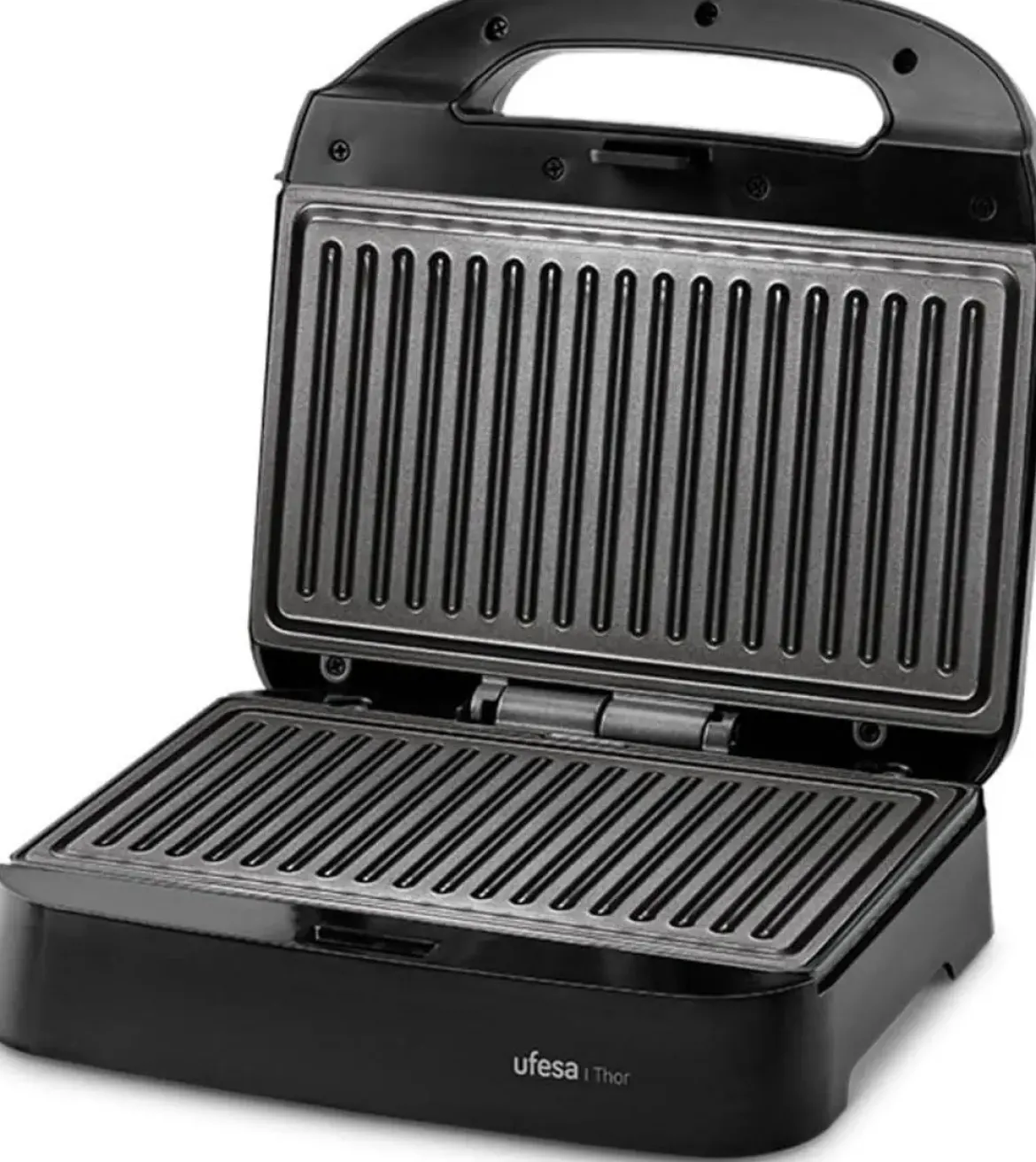 Grill UFESA THOR 750W Parrilla Panini Antiadherente Compacta