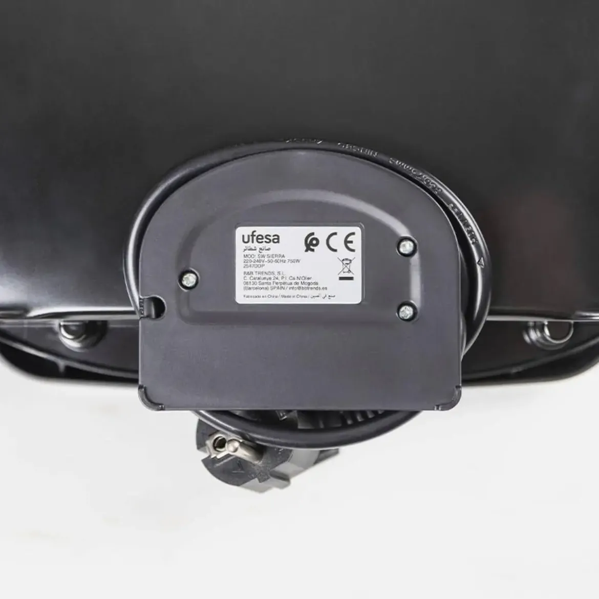 Grill UFESA THOR 750W Parrilla Panini Antiadherente Compacta