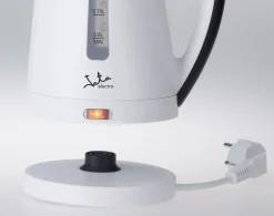 Hervidor Agua JATA 1L 2000W Blanco Resistencia Oculta HA701