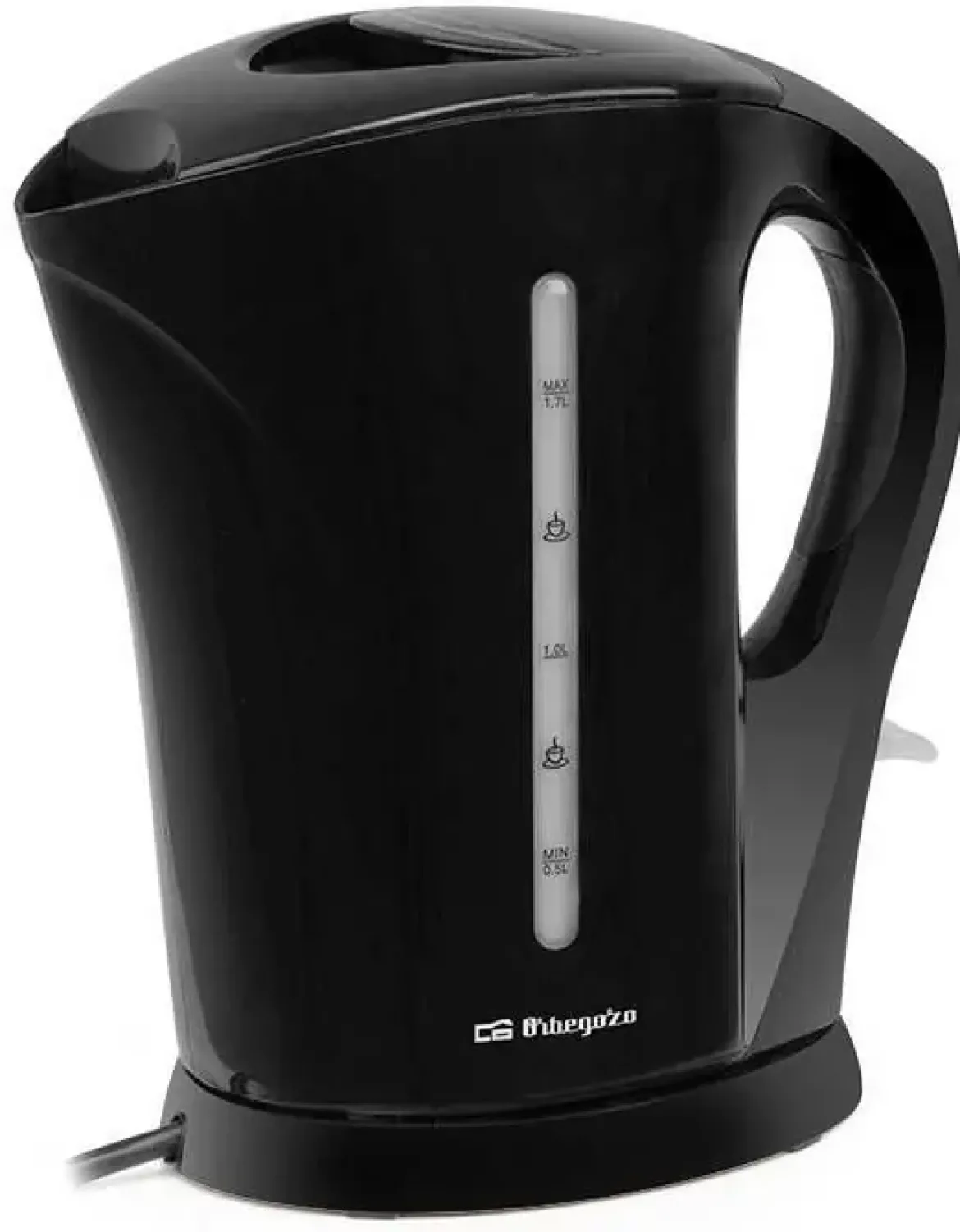Hervidor de Agua Orbegozo 1,7 Litros con Rápida Ebullición KT6103
