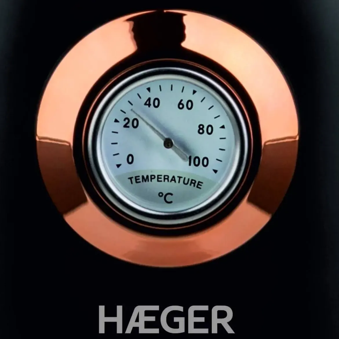 Hervidor Eléctrico 1,7 L 2200W Diseño Art Deco HAEGER EK22B024A